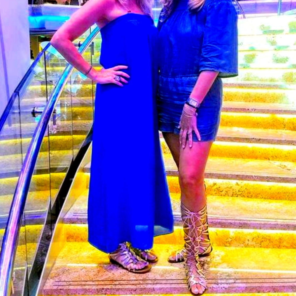 HD in Paris anthropology maxi dress pleated front size 4